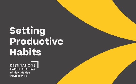 Setting Productive Habits