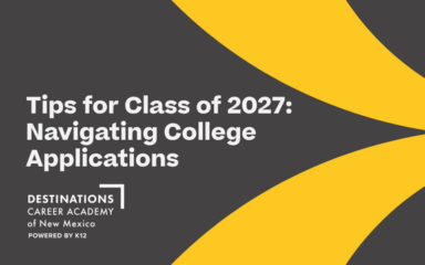 Tips for Class of 2027: Navigating College Applications